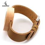 BOBO Natural Maple Women  Wooden Watches
