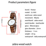 REDEAR Unique Wood Watch Women Watches