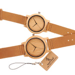 BOBO BIRD Lovers Wood Couple Watch