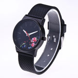 Quartz Wristwatches Reloj Mujer Simple Round Women Watch