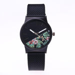 Quartz Wristwatches Reloj Mujer Simple Round Women Watch