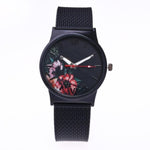 Quartz Wristwatches Reloj Mujer Simple Round Women Watch