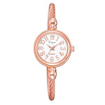 Lvpai Women Small Gold Bangle Luxury Watches