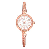 Lvpai Women Small Gold Bangle Luxury Watches