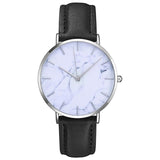 New Fashion Leather Classic Female Clock Ladies Quartz Wrist Watch