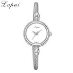 Lvpai Women Small Gold Bangle Luxury Watches