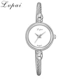Lvpai Women Small Gold Bangle Luxury Watches