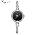 Lvpai Women Small Gold Bangle Luxury Watches