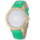 gold-Silver watch women ladies men Crystal watch