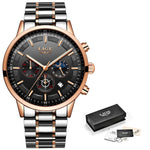 Relojes 2019 Men LIGE Fashion Watches