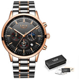 Relojes 2019 Men LIGE Fashion Watches