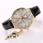 Cute Cat Watches Fashion Women Watches Luxury Crystal 2019