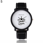 Newest Couple Queen King Crown Watch