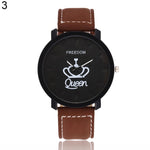 Newest Couple Queen King Crown Watch