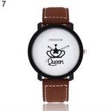 Newest Couple Queen King Crown Watch