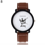 Newest Couple Queen King Crown Watch