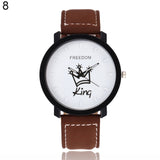 Newest Couple Queen King Crown Watch