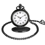 Black Smooth Pocket Watch