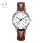 Shengke Couple Watch Men Women Watches