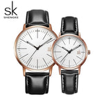 Shengke Couple Watch Men Women Watches