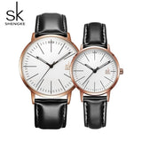 Shengke Couple Watch Men Women Watches