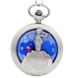 Relogio Retro Bronze Quartz Pocket Watch