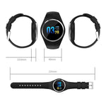 Bluetooth Smart Watch Stainless Steel Waterproof Wearable