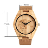 Mandala Bohemian Style Wooden Man Women Watches