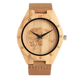 Mandala Bohemian Style Wooden Man Women Watches