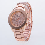 Gold&Silver Watch Women Ladies Fashion Crystal