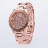 Gold&Silver Watch Women Ladies Fashion Crystal