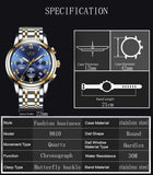 2019 New Men Luxury Brand LIGE Watches