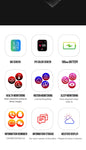 1.3 Inches Color Screen Waterproof Women Smart Watches