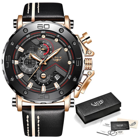 2019LIGE New Fashion Mens Watches