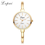 Lvpai Rose Gold Women Bracelet Watches