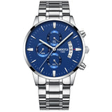 2019 NIBOSI Gold Top Brand Luxury Men Watches