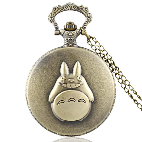 Vintage Totoro Quartz Pocket Watch