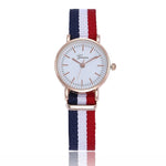 Fashion Canvas Couple Quartz Watches Men Women