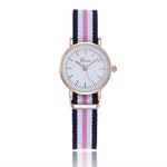 Fashion Canvas Couple Quartz Watches Men Women