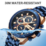 CURREN Men Top Luxury Brand Stainless Watch