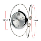 Ladies Bracelet Watch   Elegant Thin Stainless Watches