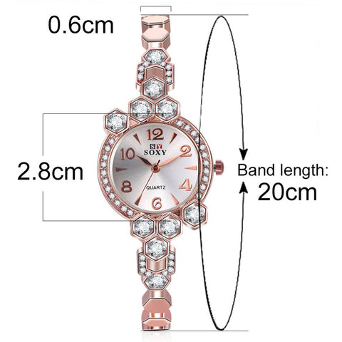 Women Watch Bracelet Watches Ultra Thin Fashion