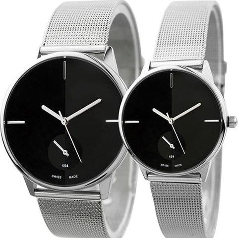 Women\'s Men\'s Classic Couple  watch
