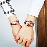 Fashion Blue Men Women Couple Watches Fashion
