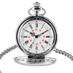 2019 New Arrival Silver Smooth Pocket Watch