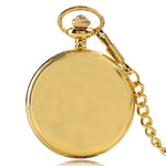 2019 New Arrival Silver Smooth Pocket Watch